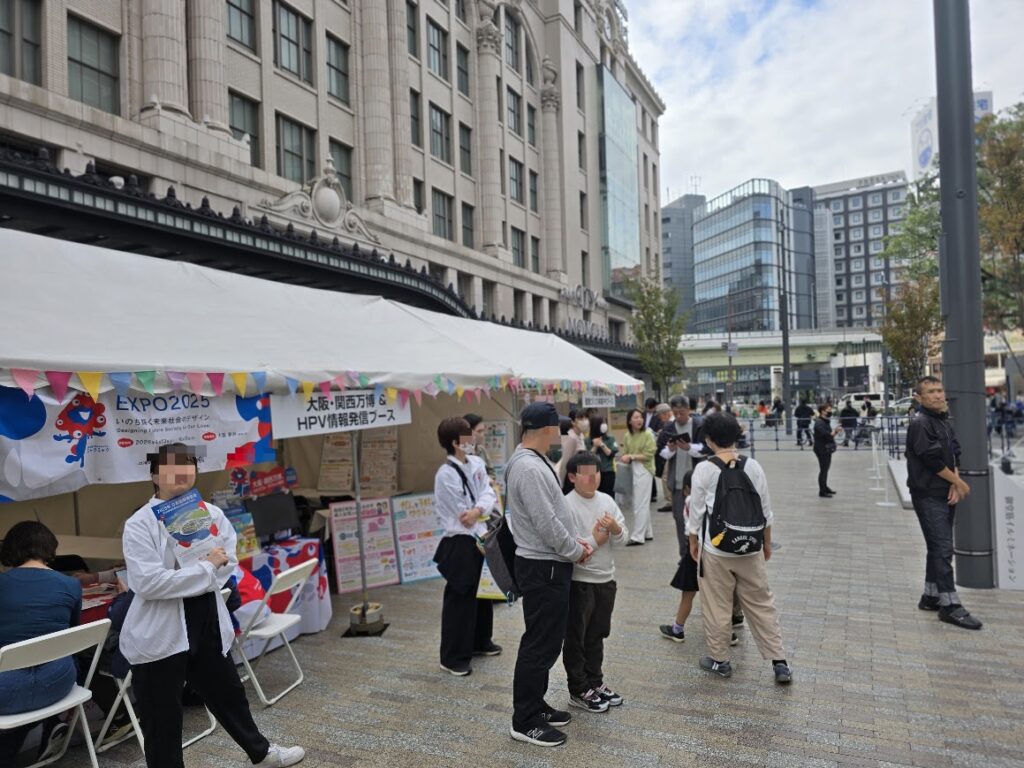 なんば広場のイベントの様子