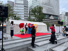 なんば広場のイベントの様子