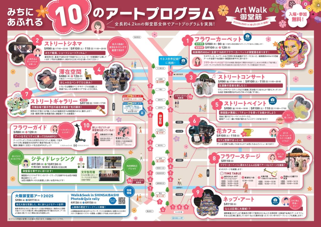 Art Walkイベントマップ