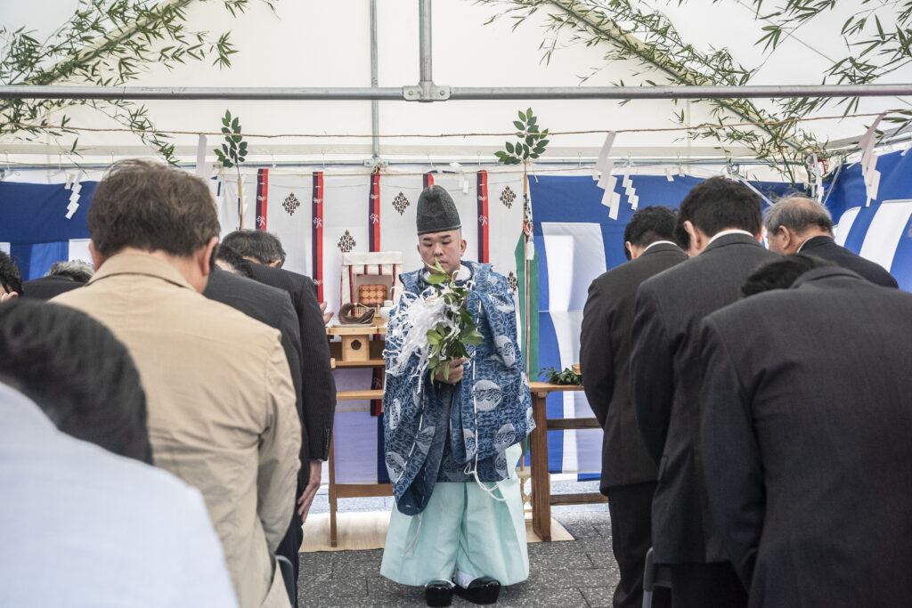 なんば駅周辺における空間再編推進事業完了における神事